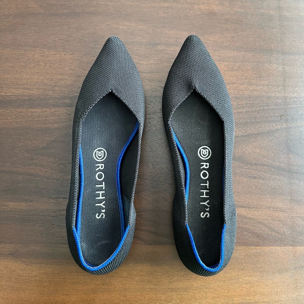 Rothy's Women's Black Flats